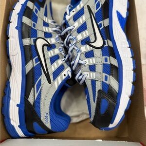 Nike P-6000 Royal Blue and Gray Shoes